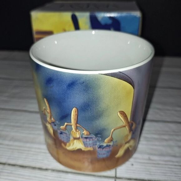 Walt Disney Mickey Mouse Fantasia Sorcerer's Apprentice Coffee Mug Cup 12oz - Picture 5 of 11